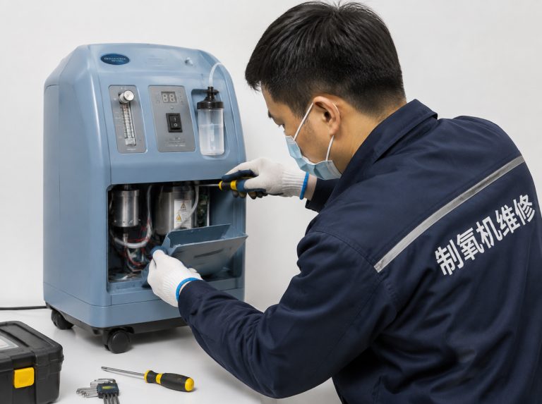 市辖区飞利浦伟康制氧机低氧浓度报警维修
